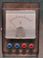 Labor Drehspulinstrument  0 - 15 V  DC