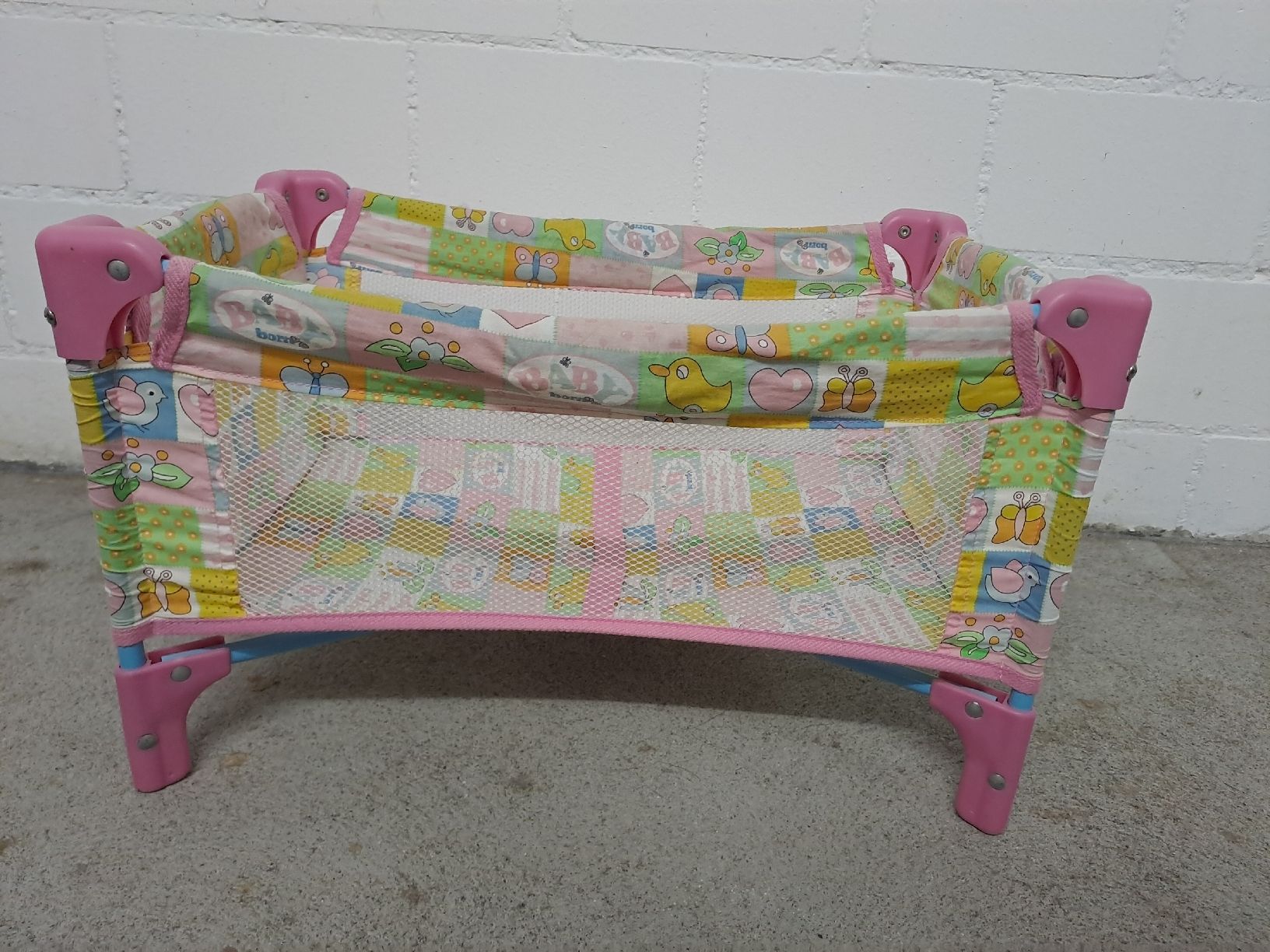 Giocattoli: Puppen-Set Reisebett, Buggy, Einkaufswagen – Usato da Rothenburg venduto da 123odermatt 1