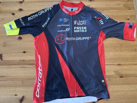 Roth Gruppe Radtrikot Fassa Bortolo kurzarm Grösse 2-3XL