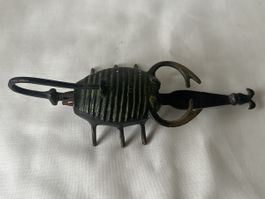 Antiker Skorpion Briefbeschwerer aus Bronze/Messing