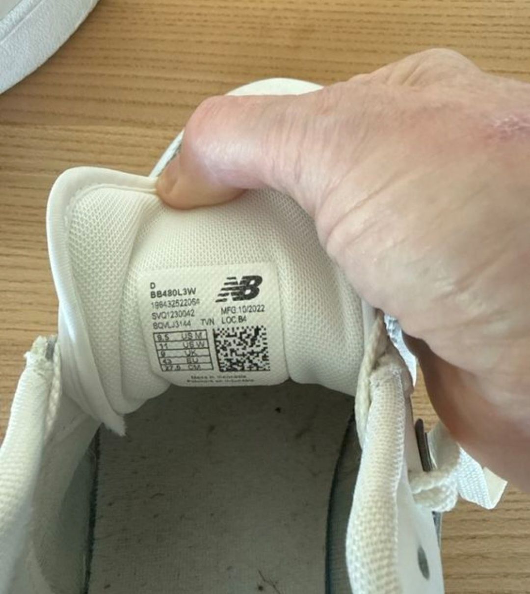 New Balance Scarpe da uomo: New balance Ledersneakear – Usato da Meilen venduto da apollo40 2