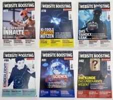 6x Website Boosting Jahrgang 2023 - Heftnummer 77 - 82