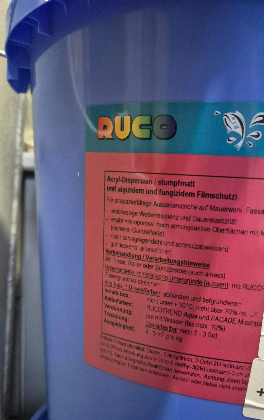Colori: RUCO Fasadenfarbe – Usato da kaltbrunn venduto da kralj02 1