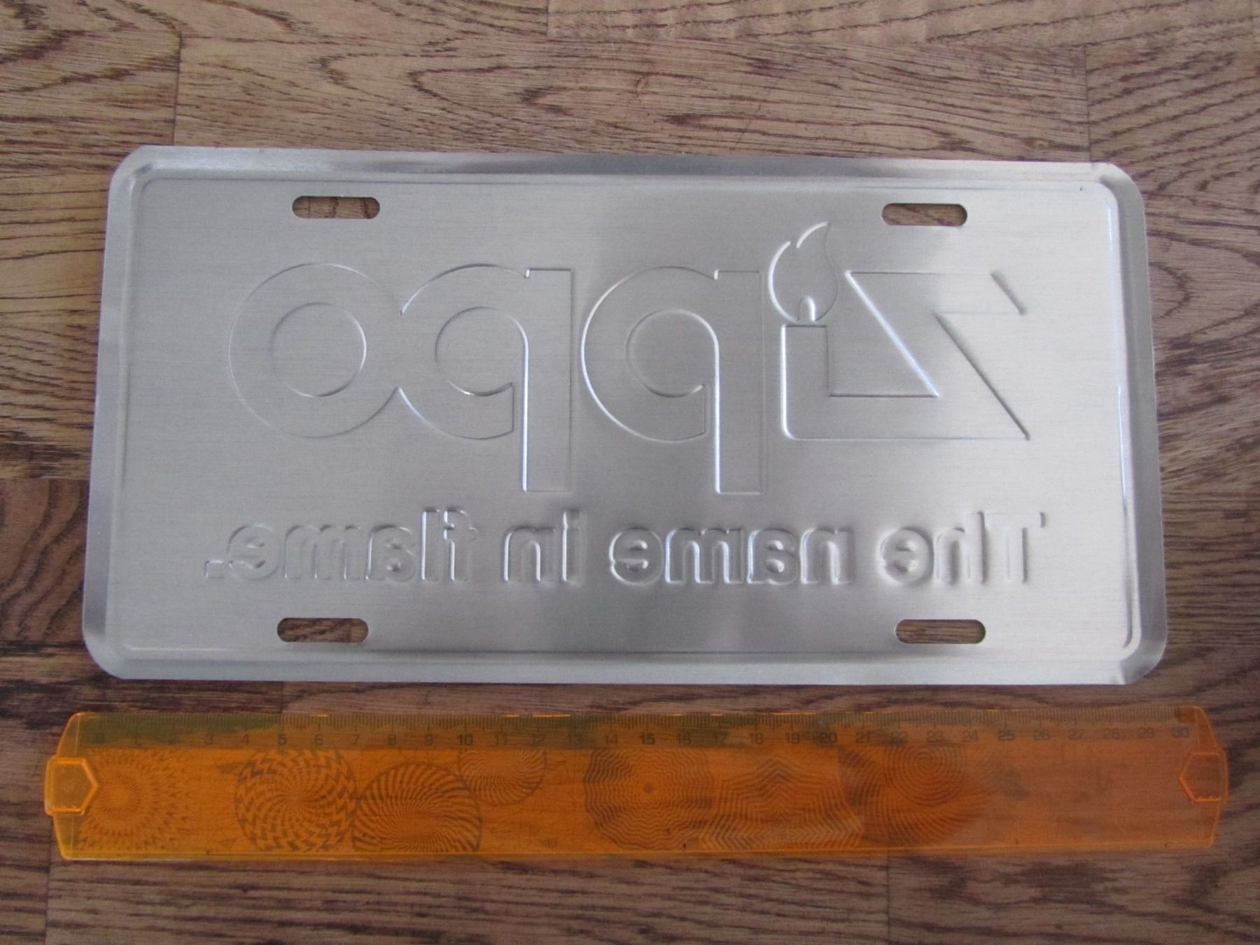 Schilder: plaque Zippo – Gebraucht aus Pampigny von Calypso06 1