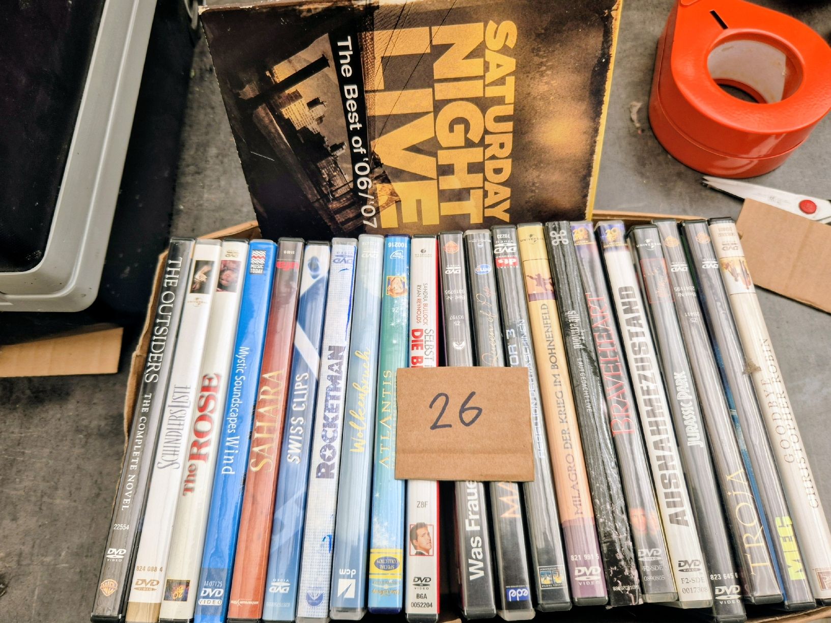 Alle DVDs: 500 Stk. Blue Ray+DVD Konvolut – Gebraucht aus Zweisimmen von Kleindietwil 5