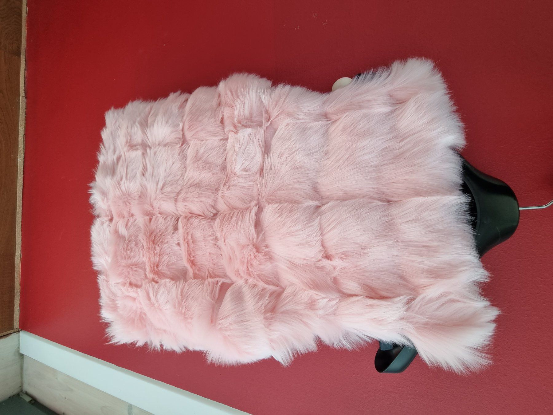 Gilets & Westen: Langes Rosa Kunstfell Gilet S/M – Neu (gemäss Beschreibung) aus Bassersdorf von Sandy456 4
