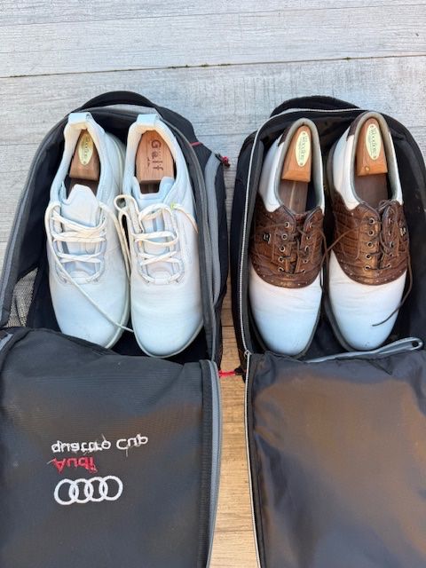Herrenschuhe: Chaussures de golf – Gebraucht aus Chavornay von cally01