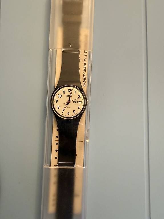 Orologi: Swatch. Ref GB 703 "Classic" Vintage  – Nuovo e nell'imballaggio originale da Schöfflisdorf venduto da Renf68 3