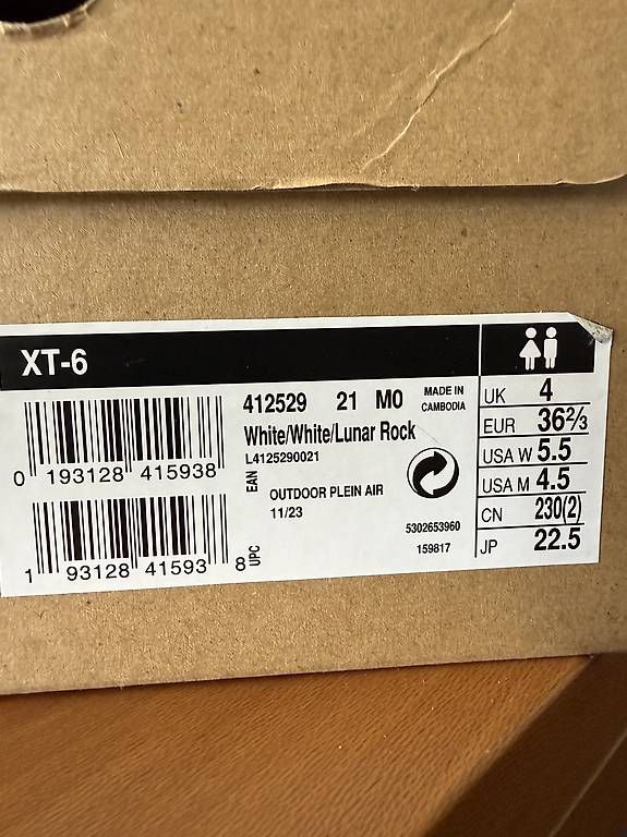 Scarpe da uomo: Salomon XT 6 – Usato da Reichenburg venduto da Zuzulia 1