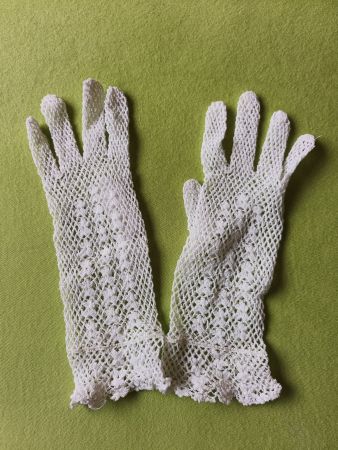 5er Set Spitzen- und Häkel-Handschuhe