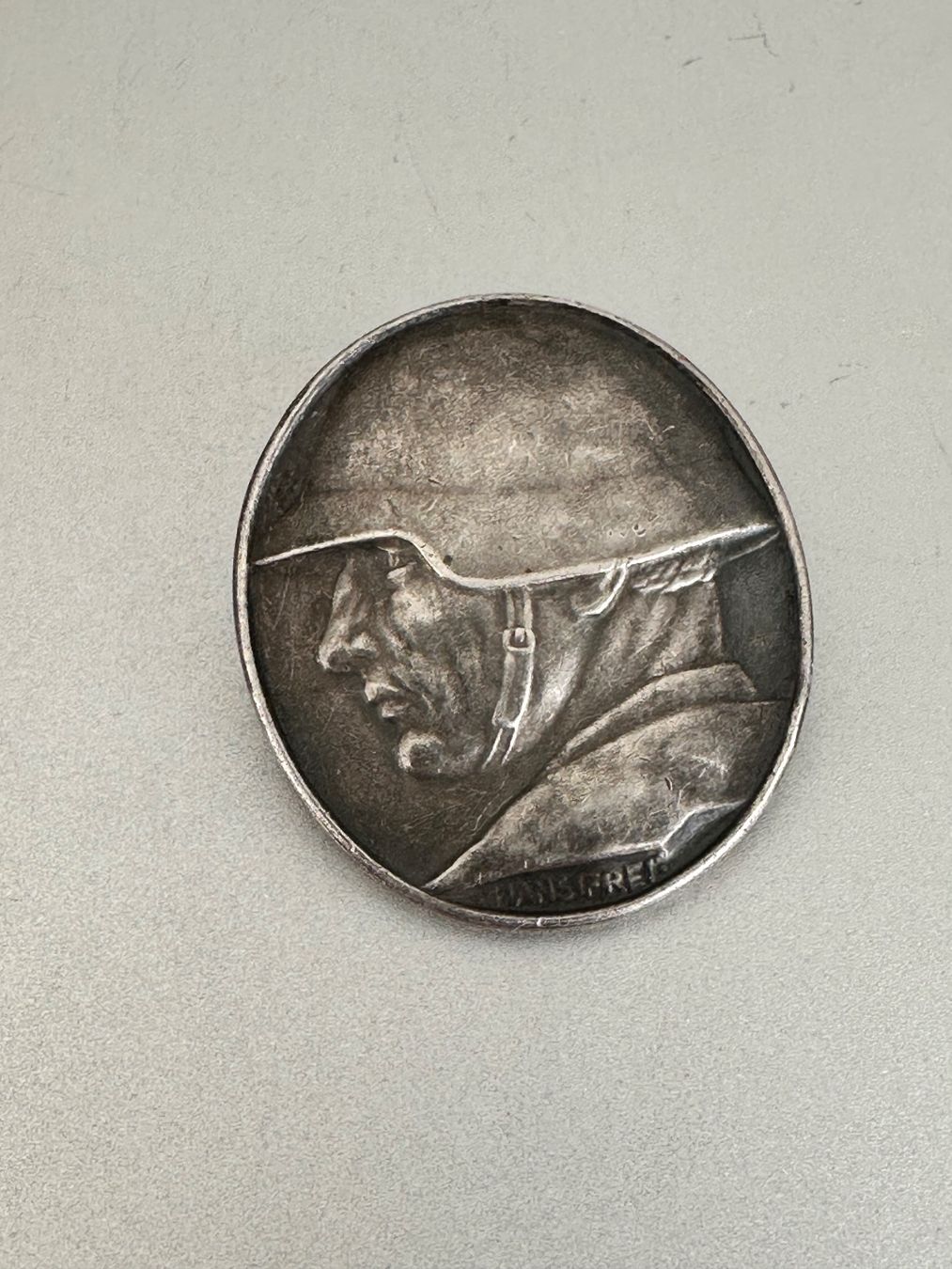 Medaglie: Silber Abzeichen Brosche, 1918 – Usato da Onex venduto da Antiqueshow