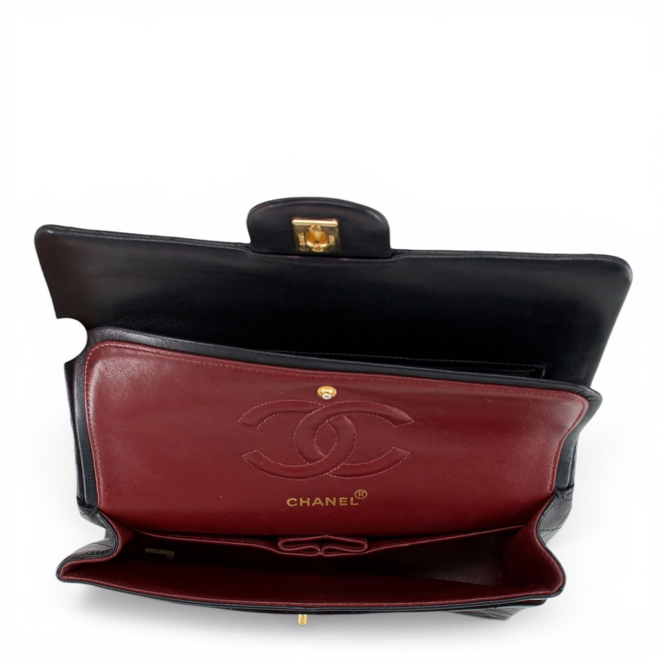 Chanel Borse da donna: Chanel Timeless Medium schwarz GHW – Usato da Binningen venduto da Designerlabels 4