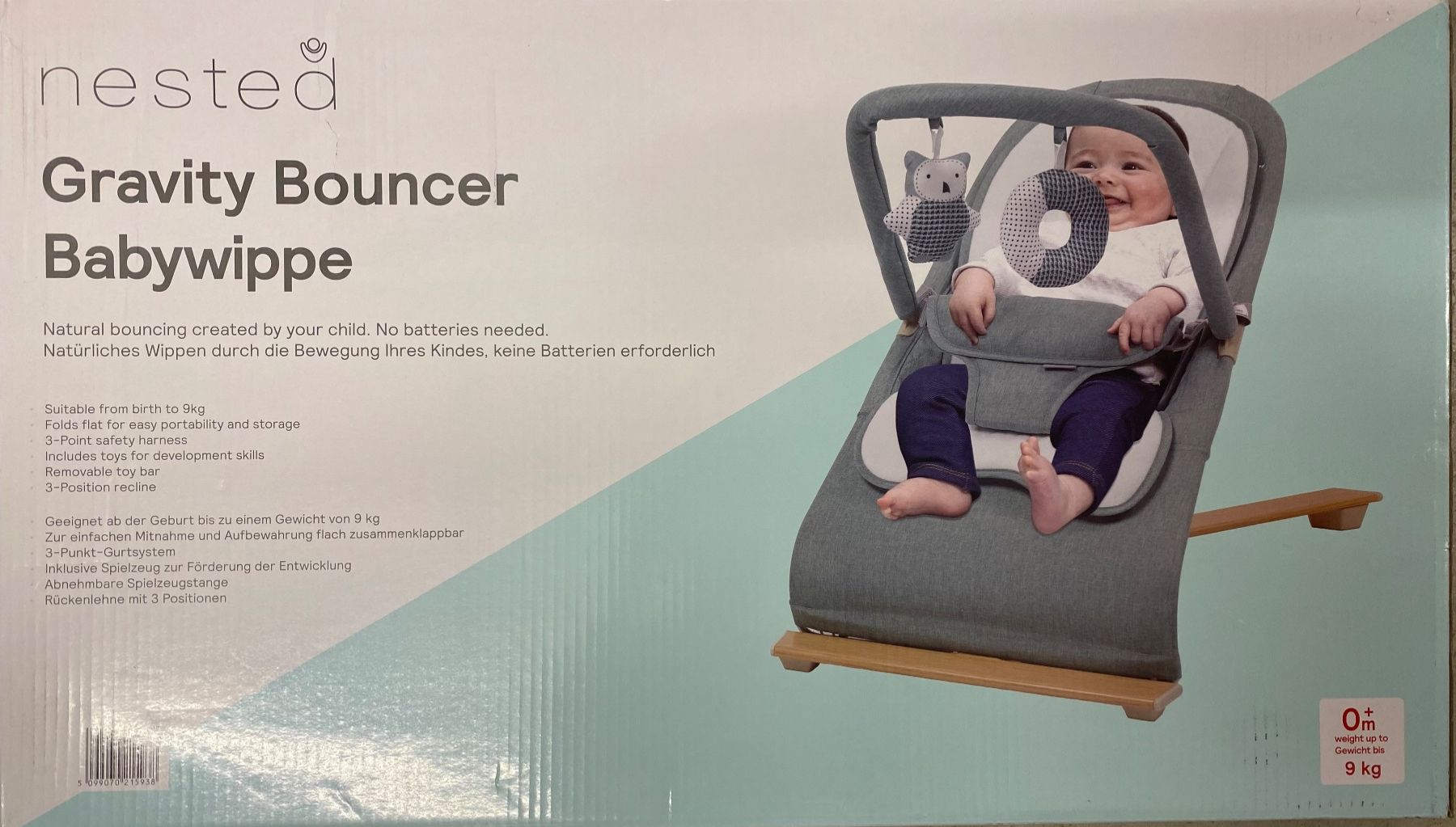 Sdraiette & Sdraiette a dondolo: Gravity Bouncer / Babywippe Nested – Usato da Schlieren venduto da mor_t285 1