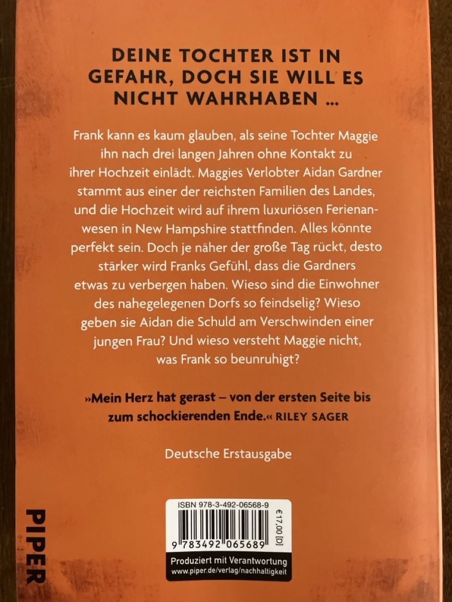 Libri: Dein letztes Fest - Jason Rekulak – Nuovo (secondo la descrizione) da Dielsdorf venduto da Der_baer 1