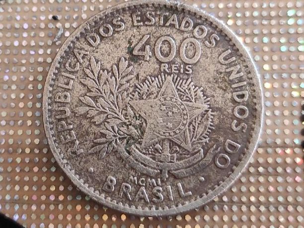 Tutti le monete: 400 Remis Bresil 1901 – Usato da Couvet venduto da lulul