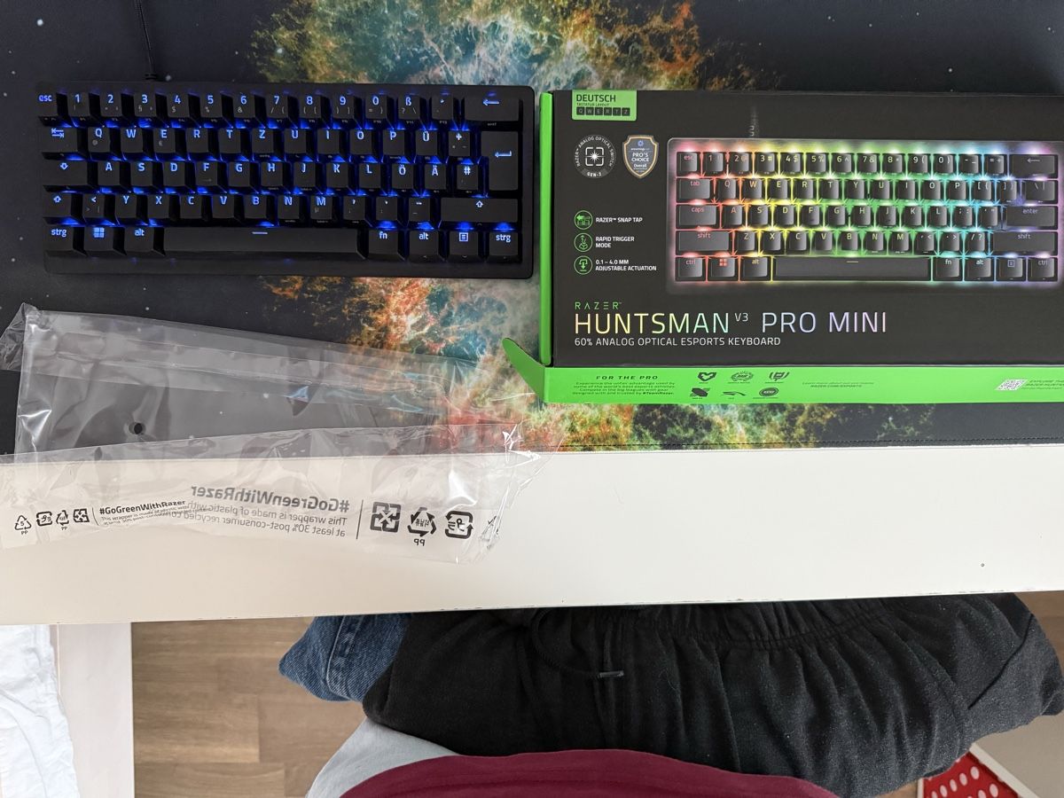 Razer Tastiere: Tastiera gaming  – Nuovo e nell'imballaggio originale da Malvaglia venduto da Tes82 3