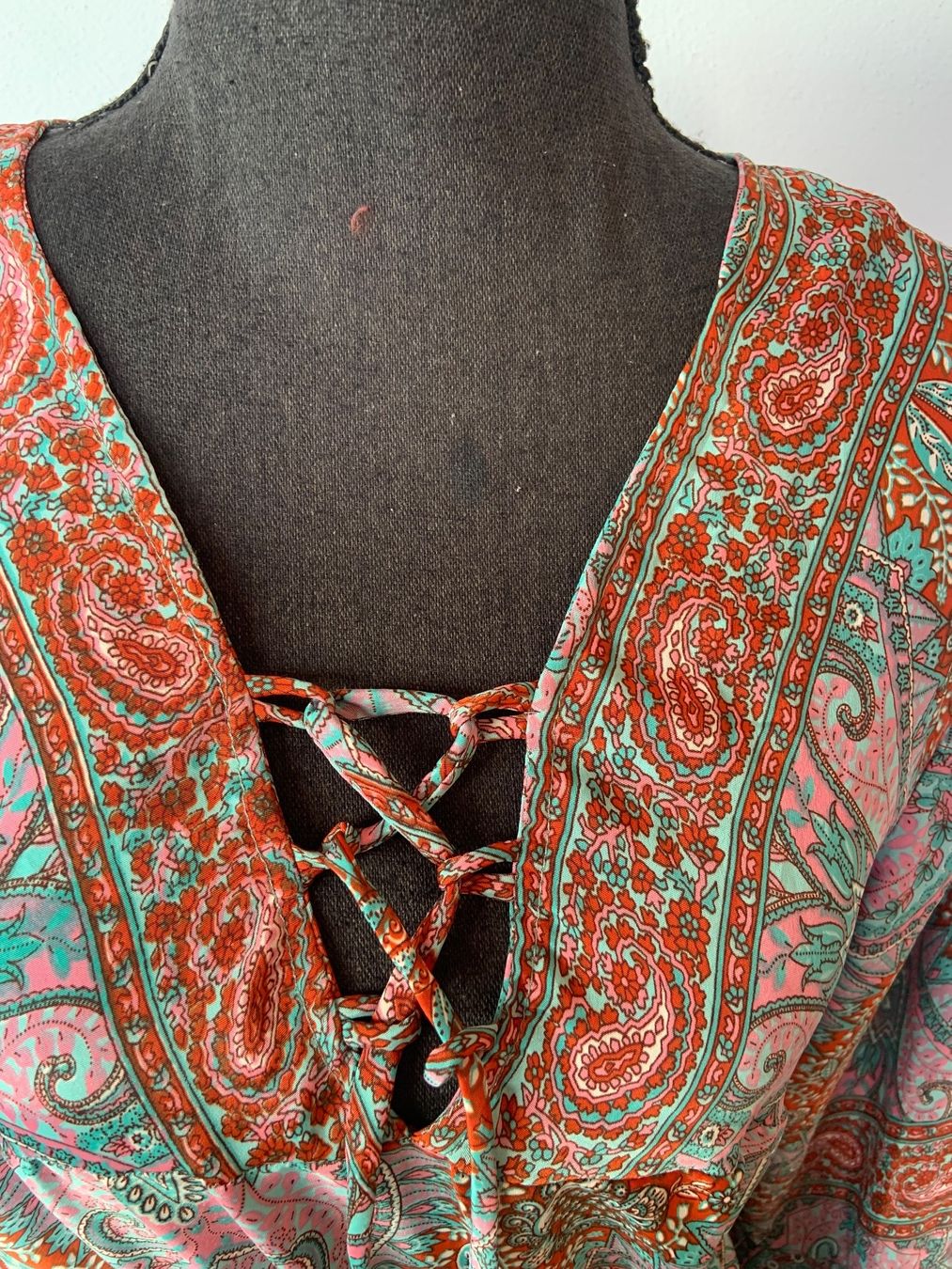 Vestiti: Boho Maxistufenkleid aus Seide – Nuovo (secondo la descrizione) da Sigriswil venduto da ck56 4
