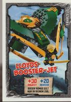 TCG NINJAGO TRADING CARD SERIE 1 # 190 LLOYDS BOOSTER JET