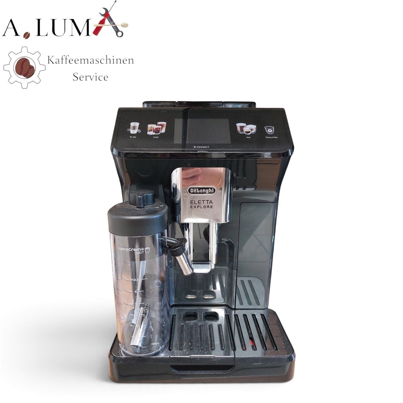 De'Longhi Kaffeemaschinen & Espressomaschinen: DeLonghi Eletta Explore – Neu (gemäss Beschreibung) aus Gränichen von Luma.KaffeeMaschinen