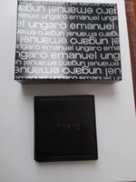 PORTEMONNAIE EMMANUEL UNGARO, NEUF, CUIR NOIR, PARFAIT ETAT