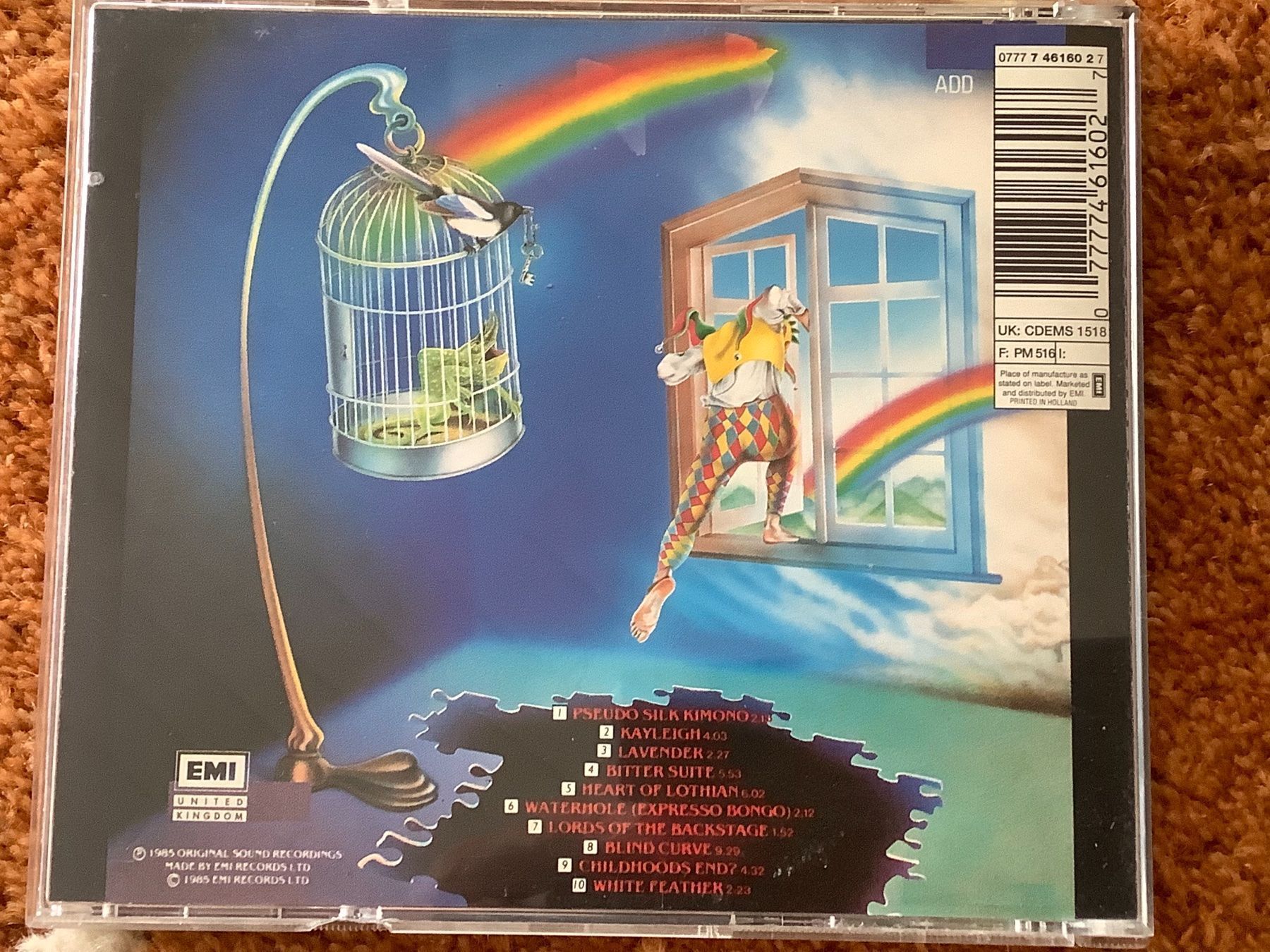 CDs: Marillion * Misplaced Childhood – Gebraucht aus herzogenbuchsee von HIFIANER 1
