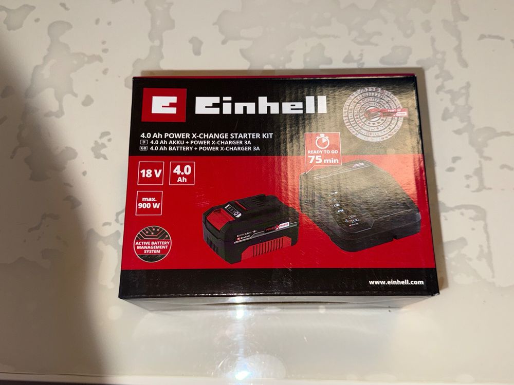 Einhell Starter Kit Power X-Change 4.0Ah 18V 900W (Neu und ...