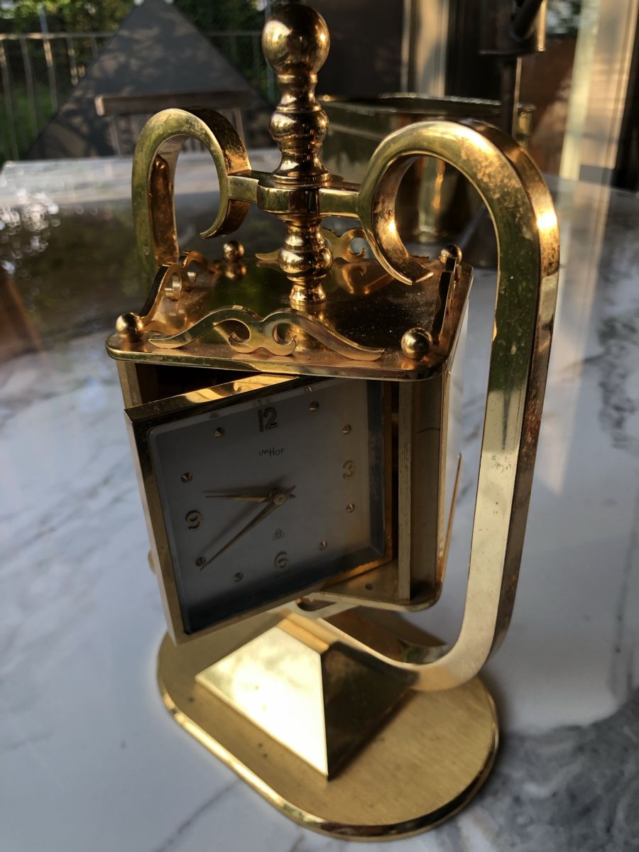 Imhof Orologi da terra & Orologi da parete: IMHOF Wetterstation/ Horloge de table – Usato da Arlesheim venduto da Men_l77g 3