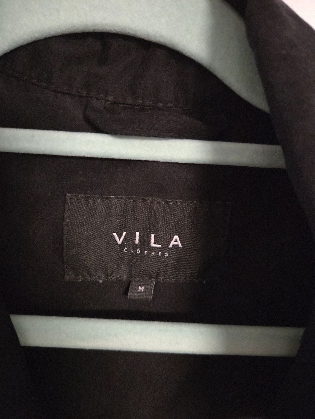 Vila Mäntel: VILA Damen Mantel Schwarz Grösse M  – Gebraucht aus Bellach von mela_lela 1