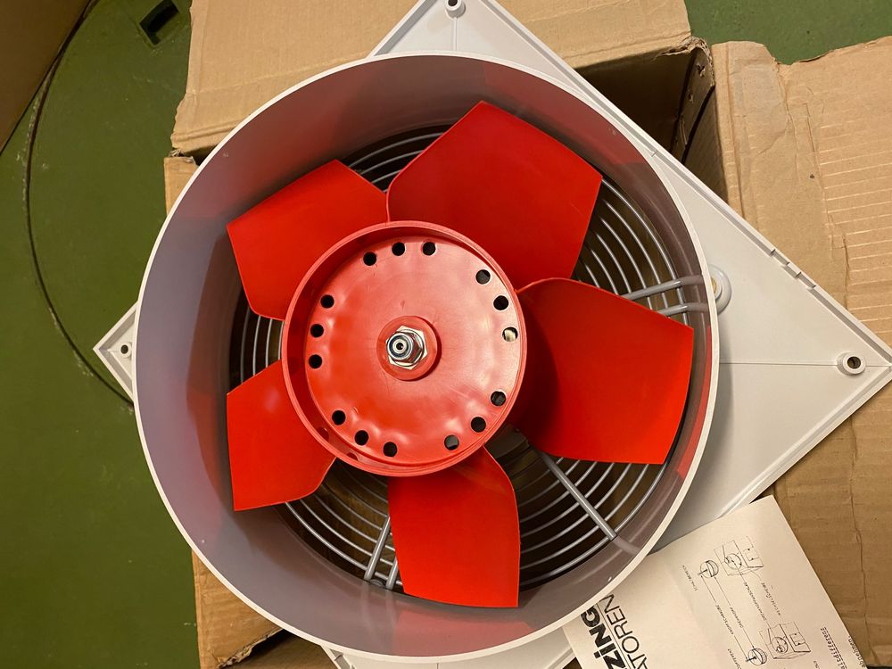 REVOTEC Zuigende Ventilator Voor Uw Klassieke Auto. 385 Mm. - Classic