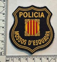 1 Polizei Abzeichen Spanien, Mossos d'Esquadra