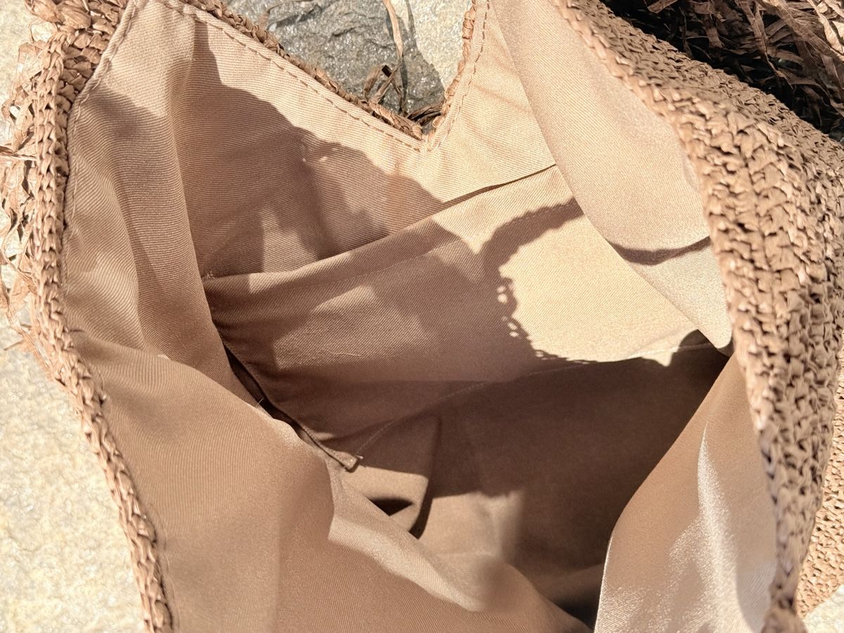 Borse da donna: Borsa in rafia  con frange - Handmade! – Nuovo e nell'imballaggio originale da Bellinzona venduto da bul_mvy5 4