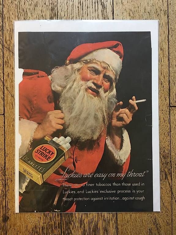 Poster & Bilder: Sélection de publicité vintage Lucky Strike – Gebraucht aus Lausanne von Loopaul