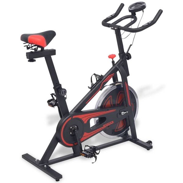 Vélos d'appartement: Heimtrainer mit Pulsmesser Schwarz und Rot – Neuf avec emballage d'origine à Seftigen par Deadpool98