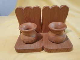 Bücher Stopper aus Holz