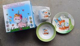 Vaisselle pour enfant neuve avec services/alles da fGeschenk