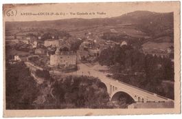Ardes-sur-Couze - Vue générale et le Viaduc