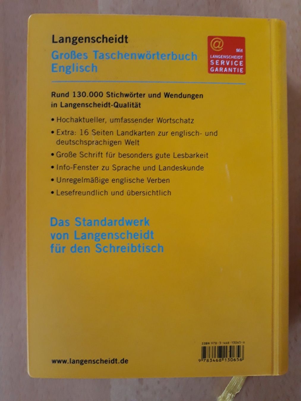 Libri: Langenscheidt Wörterbuch Englisch – Usato da Eriswil venduto da corolla05 1