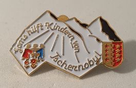 Z659 - Pin Goms hilft Kindern von Tschernobyl  Nr. 016/500