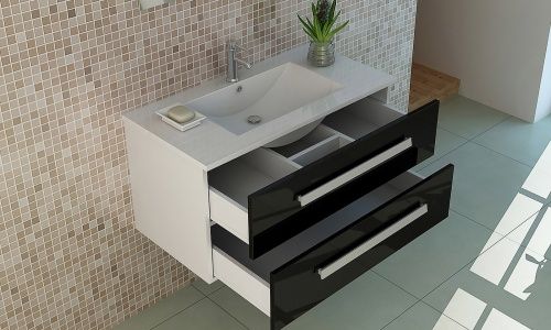 Mobili per bagno: Badmöbel Waschtisch Badset RAPPERSWIL sc – Nuovo e nell'imballaggio originale da Herbertingen venduto da jet-line-e-trade 3