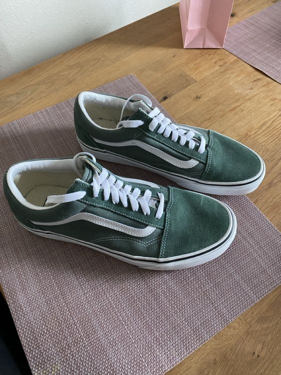 Vans Scarpe da uomo: Vans Old Skool Gr. 41/ Dunkelgrün – Nuovo e nell'imballaggio originale da Münchenbuchsee venduto da ste_tgx7