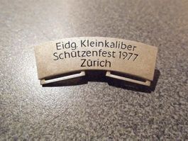 Brosche Eidg. Kleinkaliber Schützenfest