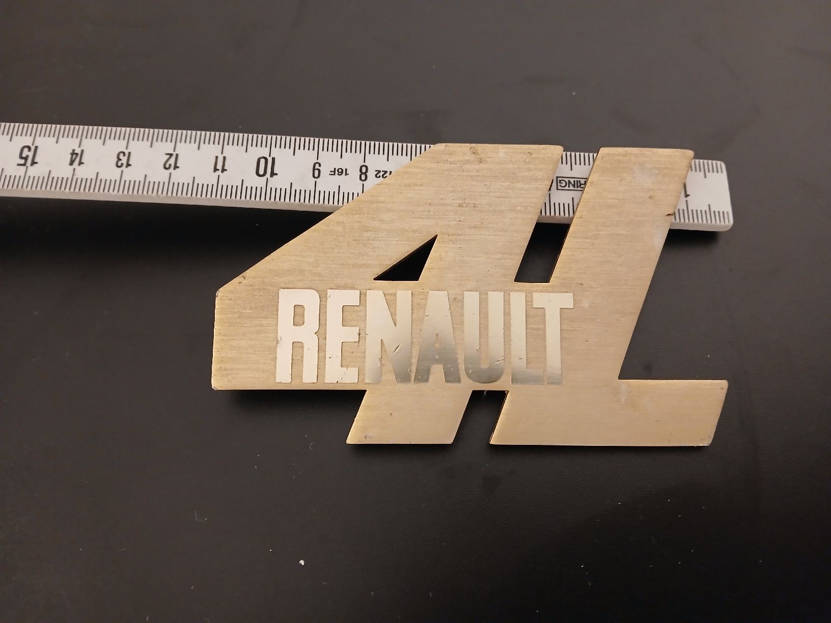 Renault Alle Autoersatzteile: Renault 4L Emblem – Gebraucht aus Rüdtligen von winunan 1