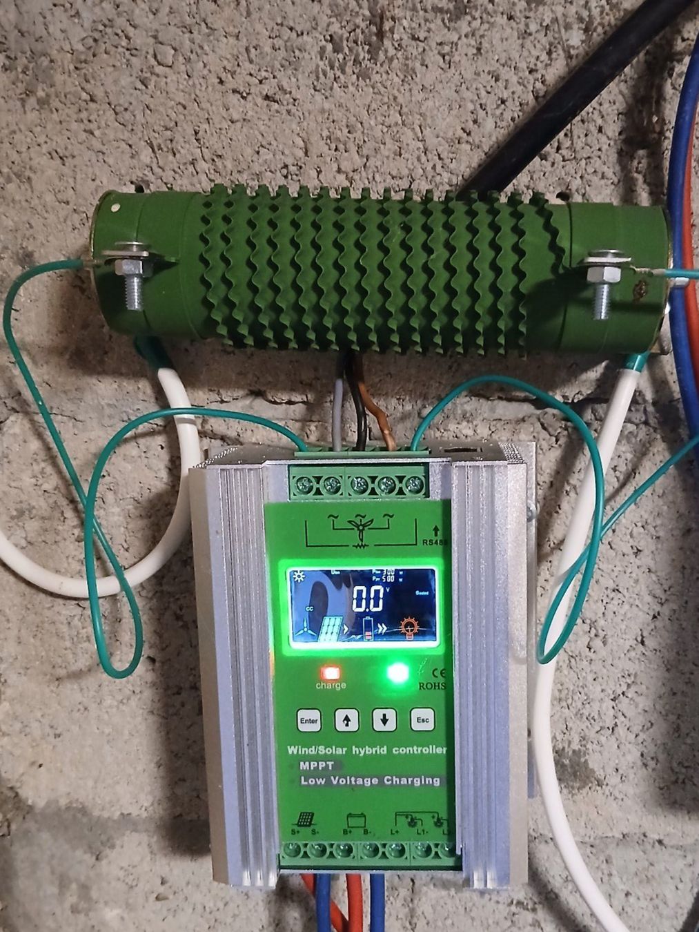 Stromgeneratoren: windgenerator 1500W-24V, 2m mast, hybridrichter,kabel – Gebraucht aus Pfäffikon SZ von Marcus_Aurilius 2