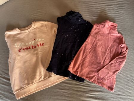 Lot vêtements fille 7-8 ans