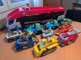 Grosser Paw Patroler mit vollständigem Autopark