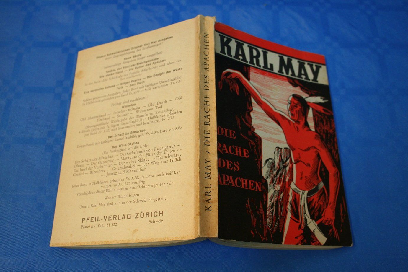 Libri: Karl May "Die Rache des Apachen" – Usato da Wettingen venduto da zibi137 4