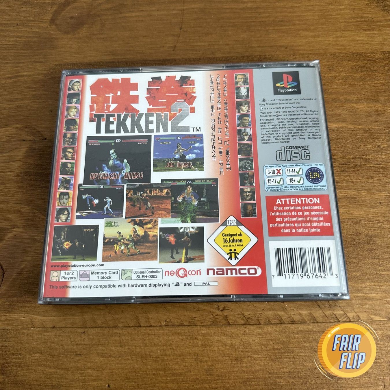 Giochi: PS1 Tekken 2 Namco Platinum – Usato da Luzern venduto da fairflip 2