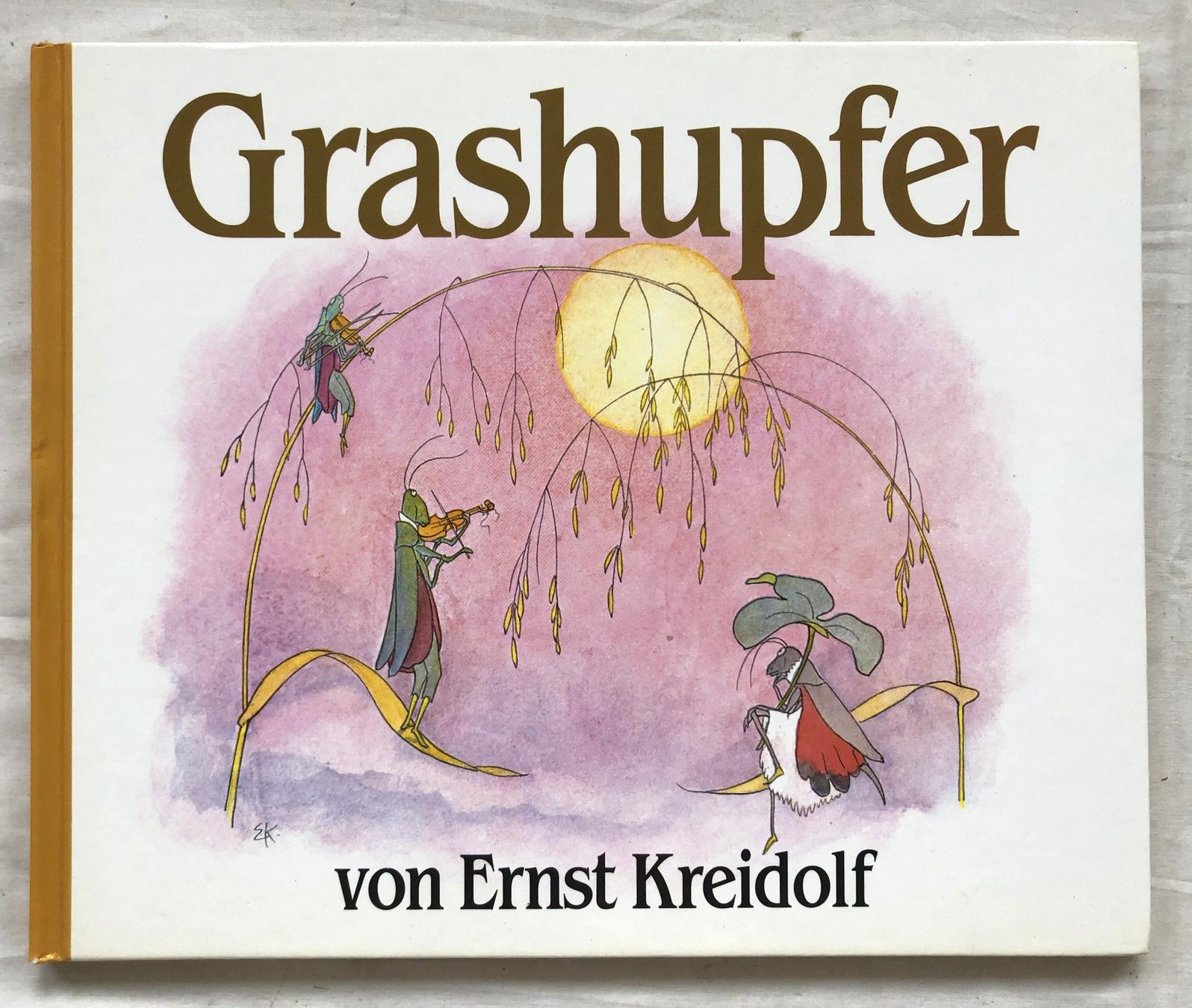 Bücher: Grashupfer von Ernst Kreidolf - Kinderbuch – Gebraucht aus Schaffhausen von durruti