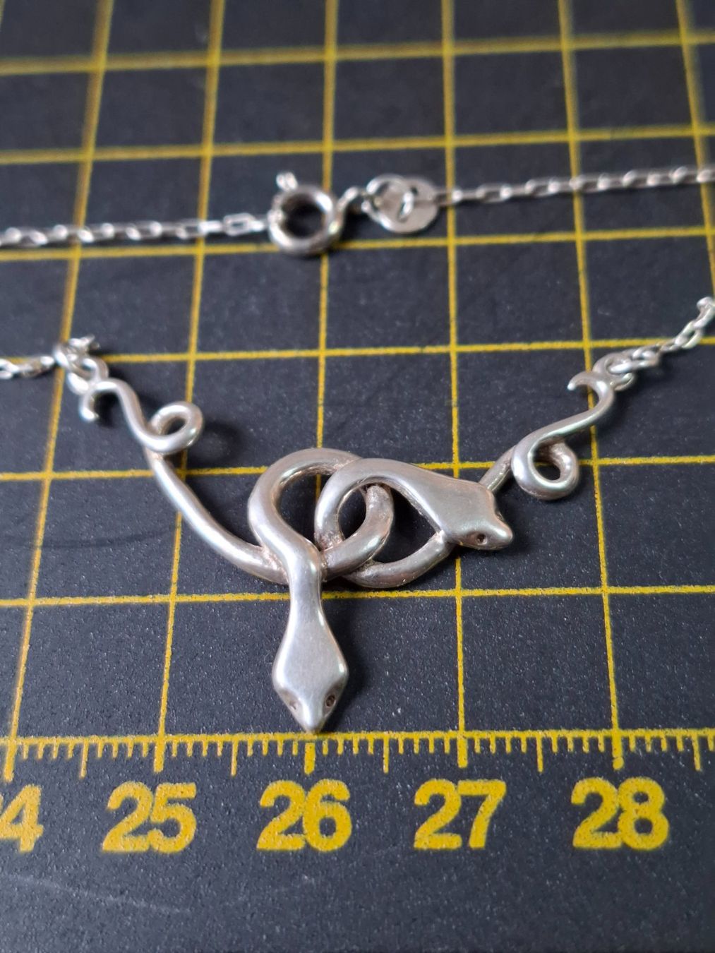 Ketten: Kette Silber 925 mit Schlangenmotiven – Gebraucht aus Zwieselberg von Halifaxmendusli 4