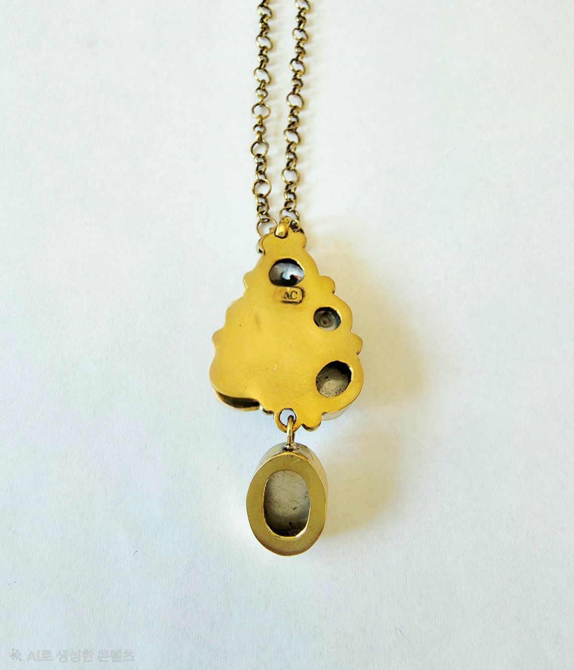 Catenine: Design Bronze Collier mit edlen Steinen - Neu – Nuovo e nell'imballaggio originale da Uetikon am See venduto da Springdream 5